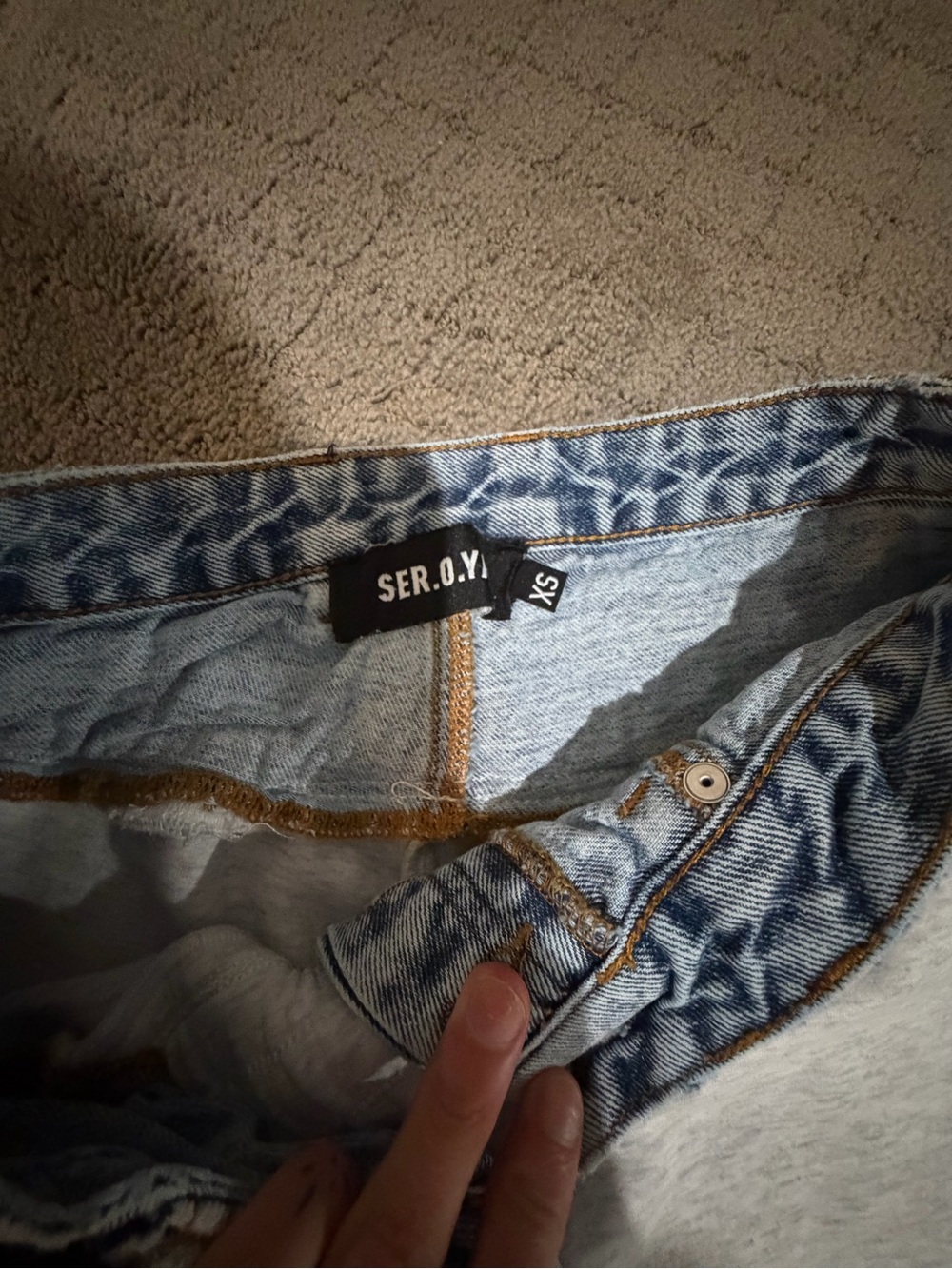 Gray Knit Drawstring Sweatpants - Picture 2 of 4